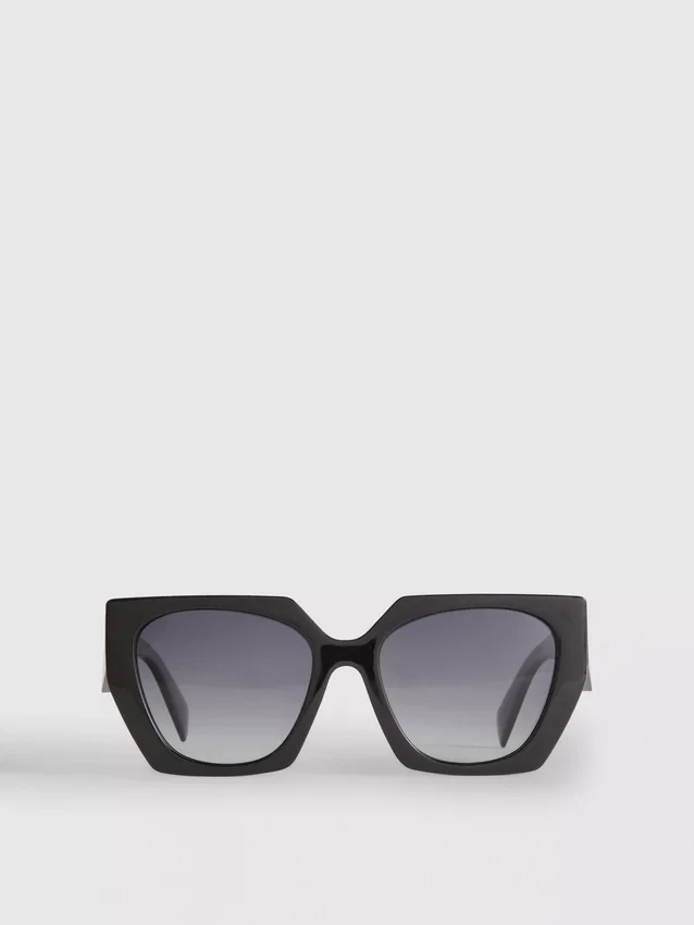 Gafas de sol cuadradas angulares