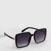 Gafas de sol cuadradas de gran tamaño