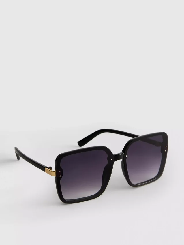 Gafas de sol cuadradas de gran tamaño