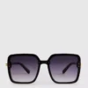 Gafas de sol cuadradas de gran tamaño