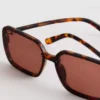 Gafas de sol cuadradas de gran tamaño