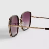 Gafas de sol cuadradas de gran tamaño
