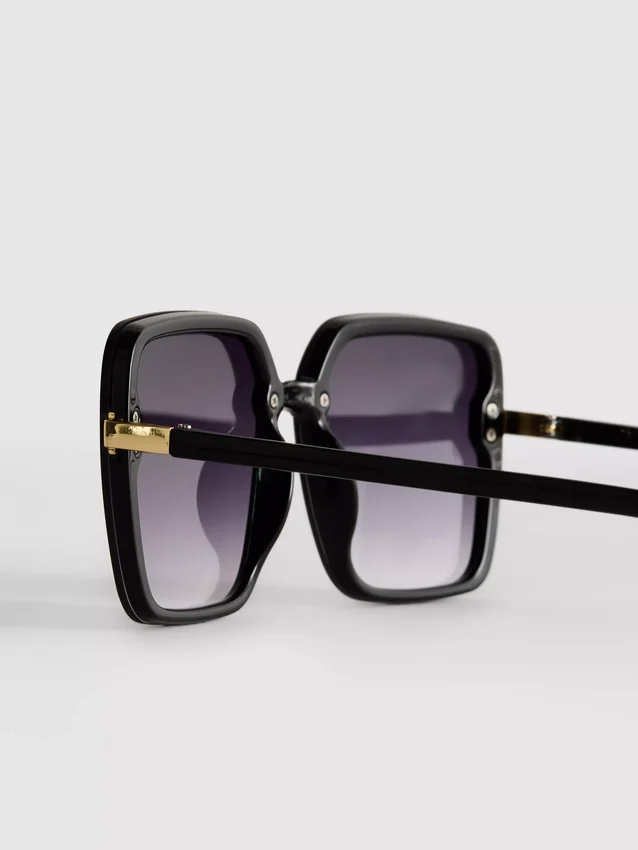 Gafas de sol cuadradas de gran tamaño