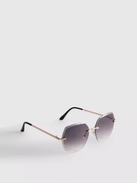 Gafas de sol cuadradas sin montura «Diamanta»