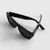 Gafas de sol delgadas con montura rectangular