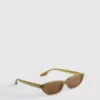 Gafas de sol delgadas estilo ojo de gato