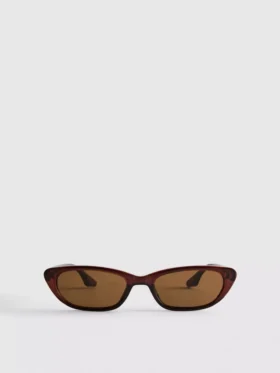 Gafas de sol delgadas estilo ojo de gato