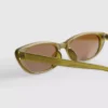 Gafas de sol delgadas estilo ojo de gato