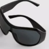 Gafas de sol envolventes tipo escudo