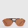 Gafas de sol estilo aviador de acrílico