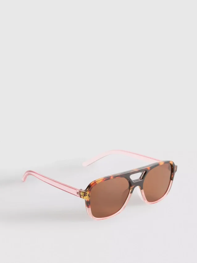 Gafas de sol estilo aviador de acrílico
