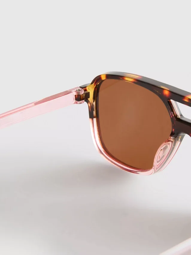 Gafas de sol estilo aviador de acrílico