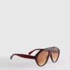 Gafas de sol gruesas estilo aviador
