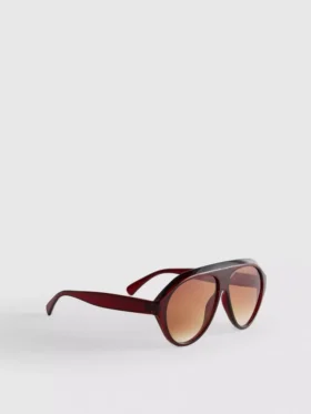 Gafas de sol gruesas estilo aviador