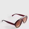Gafas de sol gruesas estilo aviador