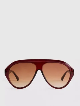 Gafas de sol gruesas estilo aviador