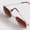 Gafas de sol hexagonales