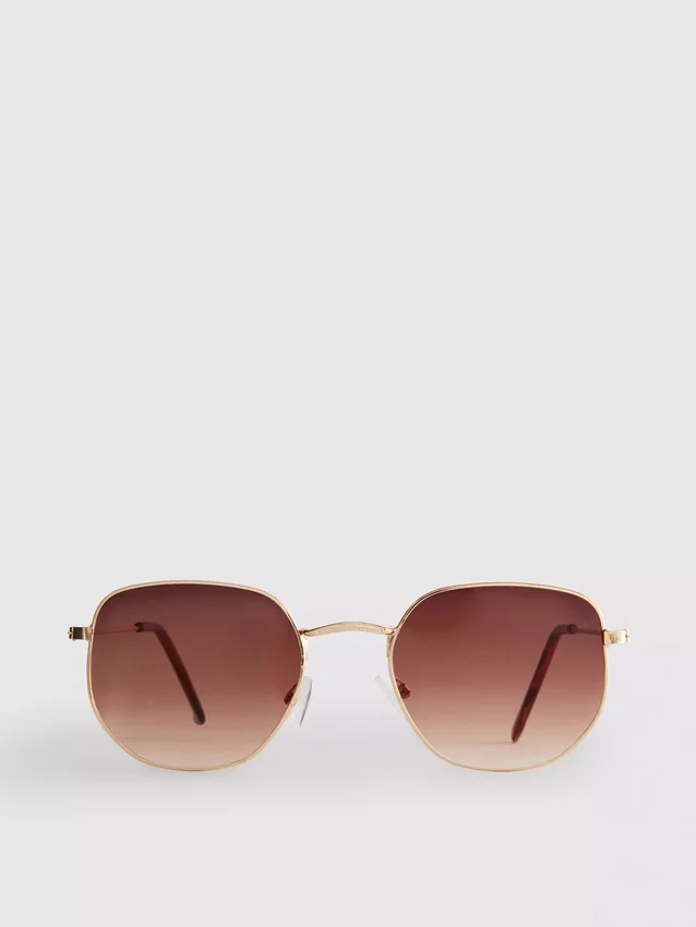 Gafas de sol hexagonales
