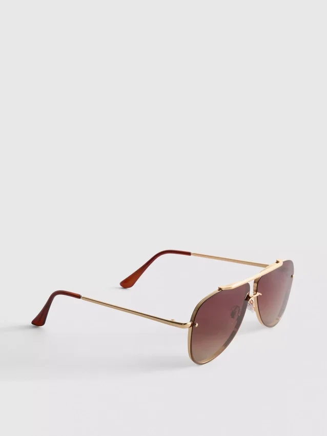 Gafas de sol metálicas estilo aviador