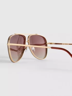 Gafas de sol metálicas estilo aviador