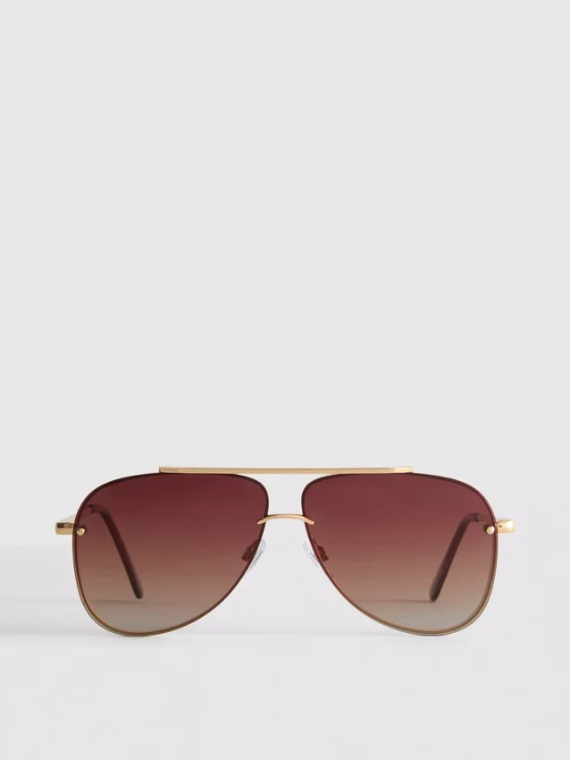 Gafas de sol metálicas estilo aviador