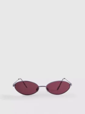 Gafas de sol ovaladas con cristales tintados estilo de los 90
