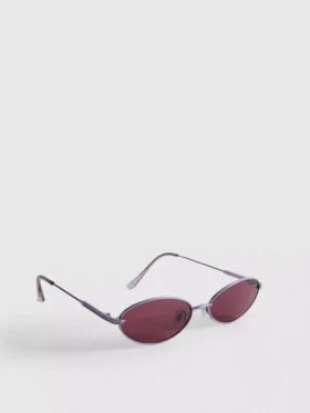 Gafas de sol ovaladas con cristales tintados estilo de los 90