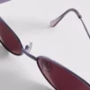 Gafas de sol ovaladas con cristales tintados estilo de los 90