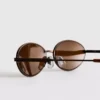Gafas de sol ovaladas con cristales tintados estilo de los 90