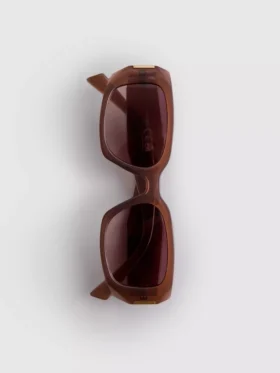 Gafas de sol rectangulares angulares