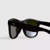 Gafas de sol rectangulares con efecto espejo