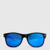 Gafas de sol rectangulares con efecto espejo