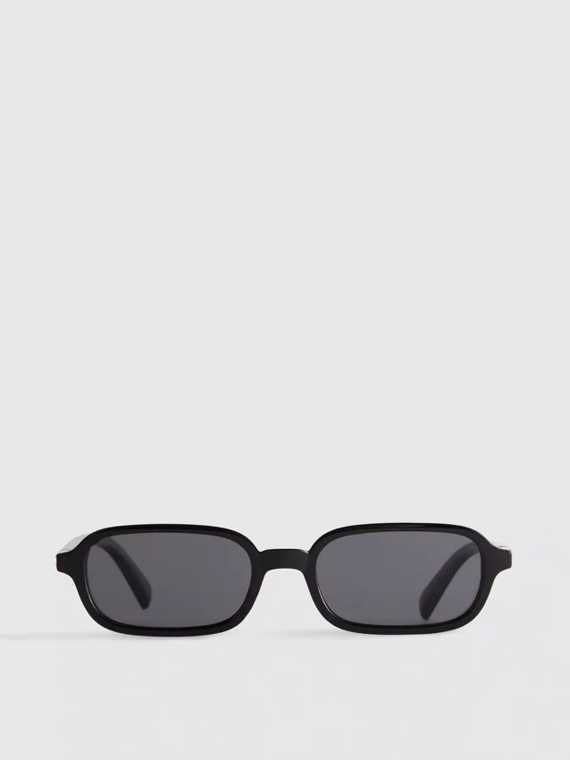 Gafas de sol rectangulares de montura delgada