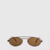 Gafas de sol redondas de metal