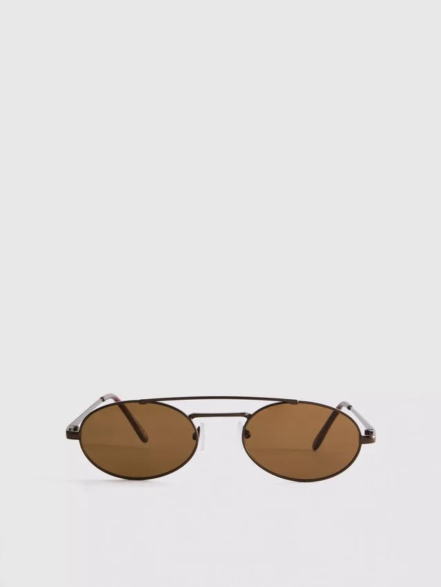 Gafas de sol redondas de metal