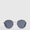 Gafas de sol redondas de metal