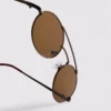 Gafas de sol redondas de metal