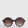 Gafas de sol redondas tintadas