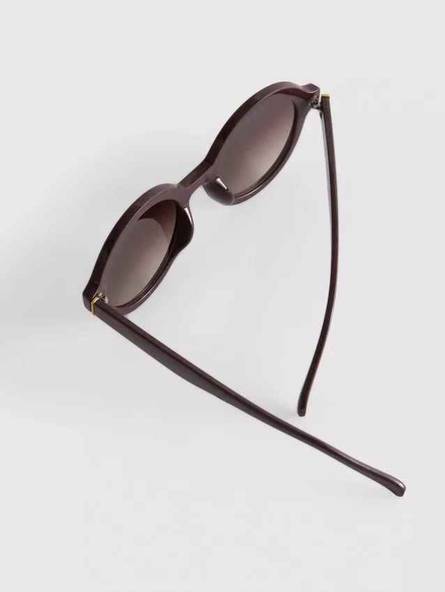 Gafas de sol redondas tintadas