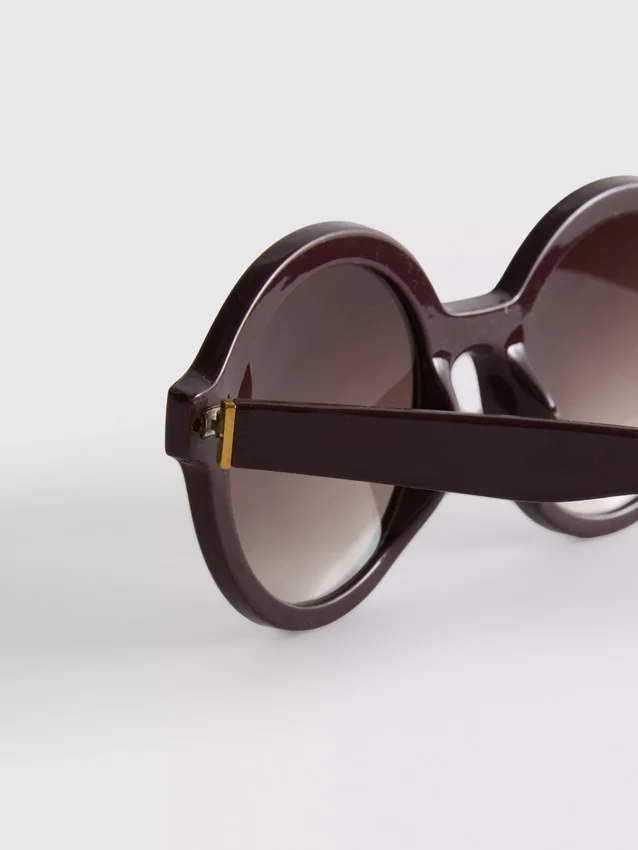 Gafas de sol redondas tintadas
