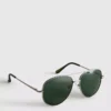 Gafas de sol tipo aviador con cristales tintados