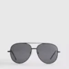 Gafas de sol tipo aviador con cristales tintados
