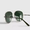 Gafas de sol tipo aviador con cristales tintados