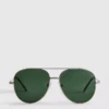 Gafas de sol tipo aviador con cristales tintados
