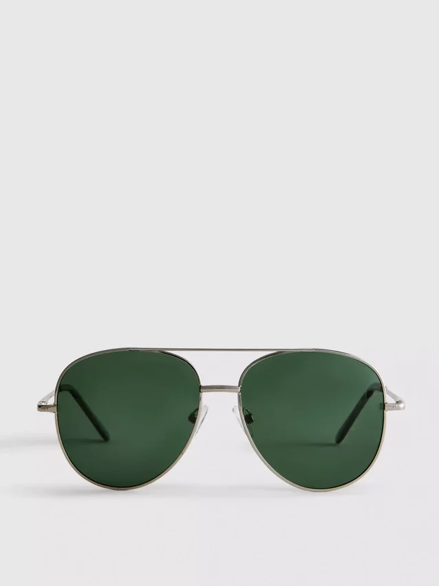 Gafas de sol tipo aviador con cristales tintados
