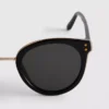 Gafas de sol tipo ojo de gato con barra en la ceja
