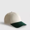 Gorra de béisbol bicolor