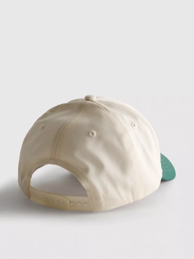 Gorra de béisbol bicolor