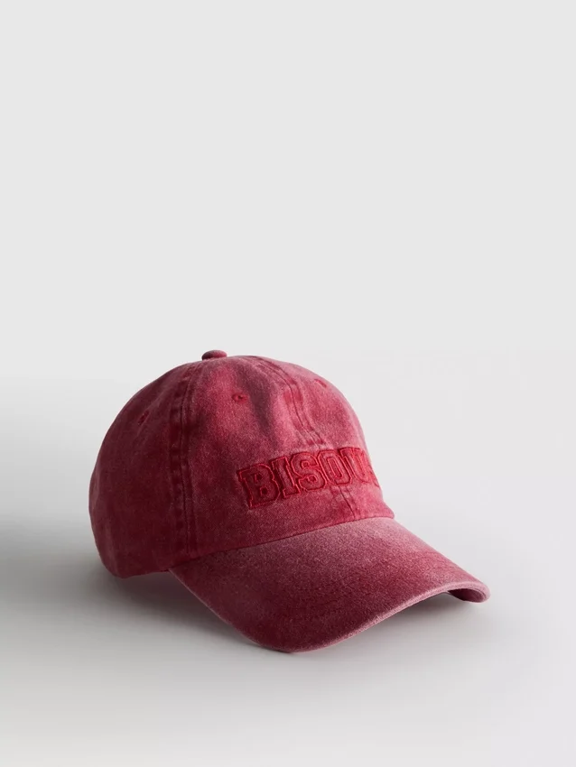 Gorra de béisbol bordada y lavada
