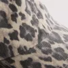 Gorra de béisbol con estampado de leopardo